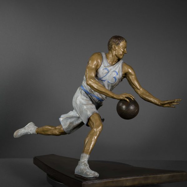 Basketball Sculpture Driven
