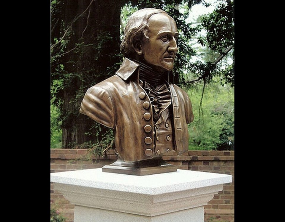 Historical Sculpture - President John Tyler