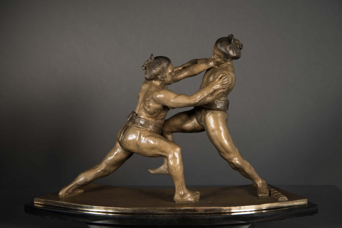 【楽天最安値に挑戦】 Oshidashi Art Fine & Sculpture Stravitz - Sculpture Bronze - 工芸品