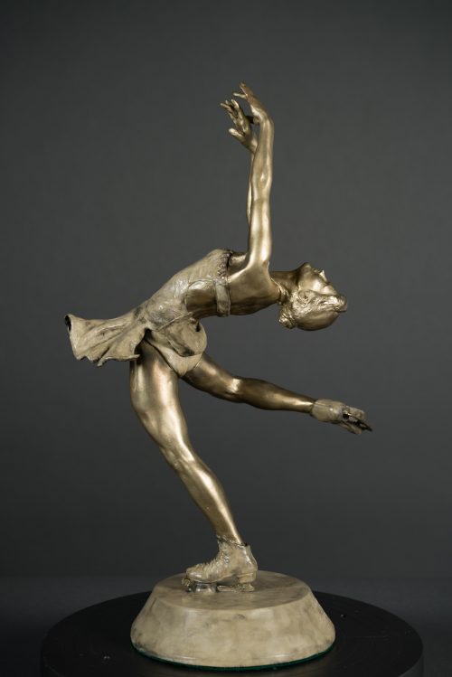 Spinning Gold - figure skater