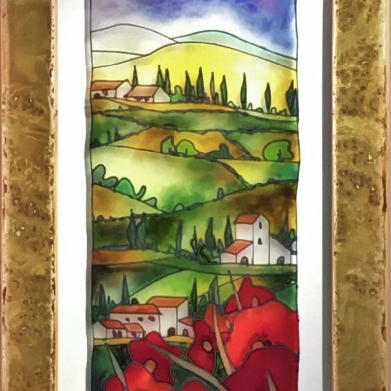 Toscana Con Papaveri