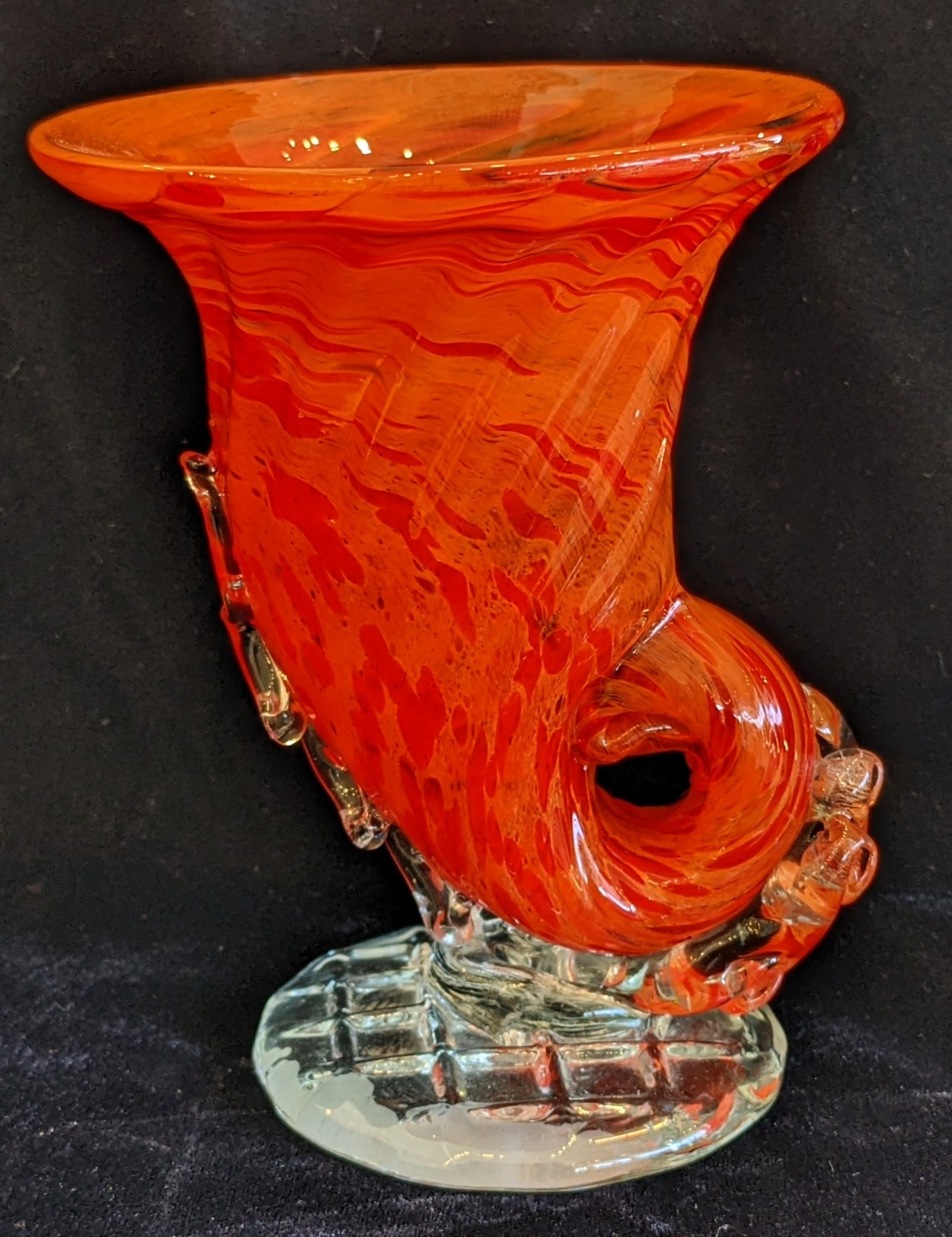 Small Glass Vase Stravitz Sculpture & Fine Art Gallery