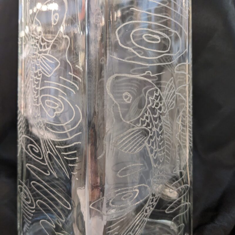 Large Koi Vase